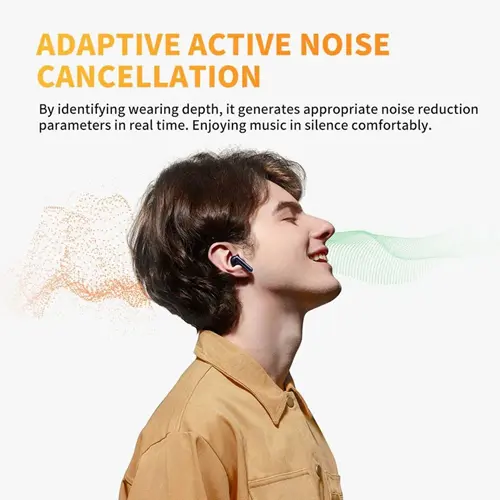 هدفون بلوتوثی کیو سی وای مدل AilyBuds Pro Plus (4)